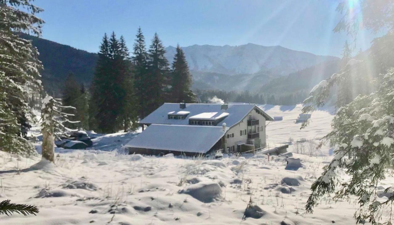 Spitzing Lodge Ferienwohnungen - Wanderparadies In Den Bergen Spitzingsee Exterior foto